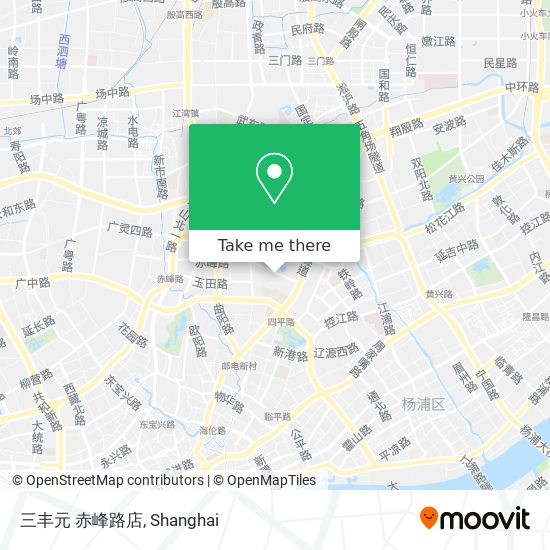 三丰元 赤峰路店 map