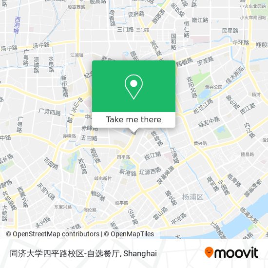 同济大学四平路校区-自选餐厅 map