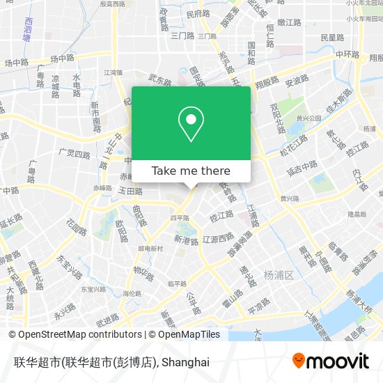 联华超市(联华超市(彭博店) map