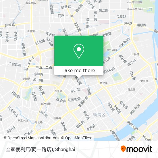 全家便利店(同一路店) map