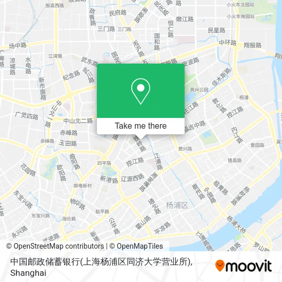 中国邮政储蓄银行(上海杨浦区同济大学营业所) map