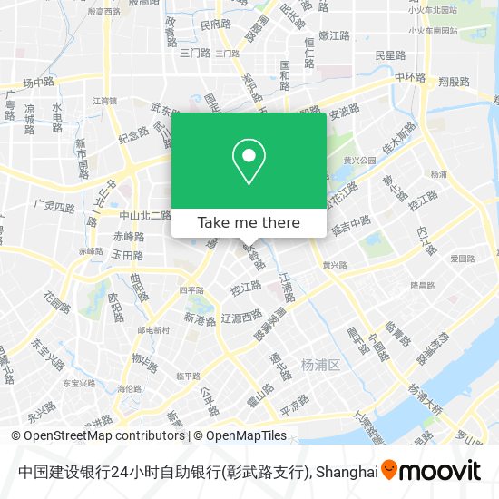 中国建设银行24小时自助银行(彰武路支行) map
