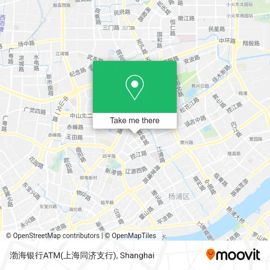 渤海银行ATM(上海同济支行) map