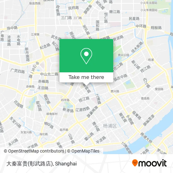 大秦富贵(彰武路店) map