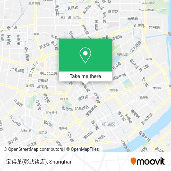 宝得莱(彰武路店) map