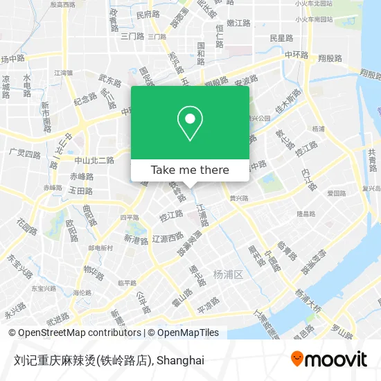 刘记重庆麻辣烫(铁岭路店) map