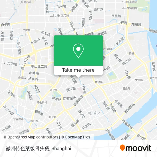 徽州特色菜饭骨头煲 map