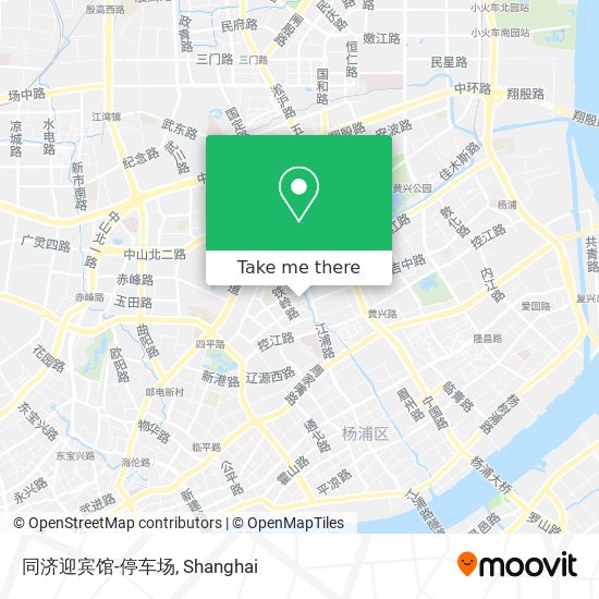 同济迎宾馆-停车场 map