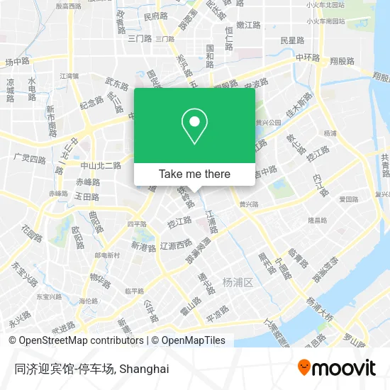 同济迎宾馆-停车场 map