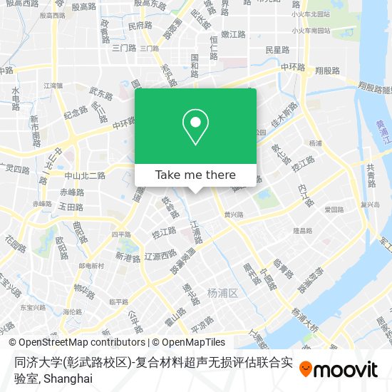 同济大学(彰武路校区)-复合材料超声无损评估联合实验室 map