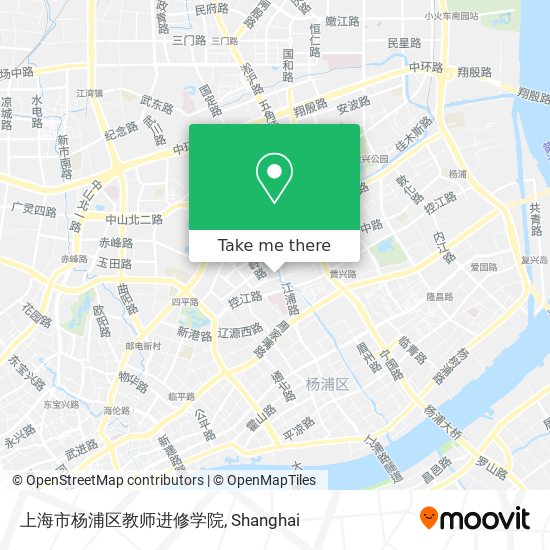 上海市杨浦区教师进修学院 map