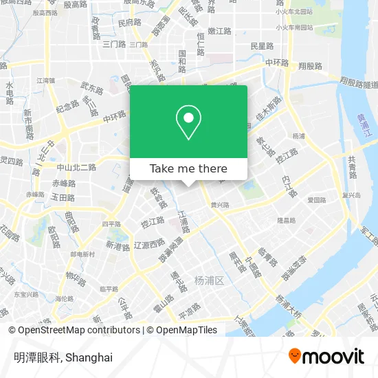 明潭眼科 map