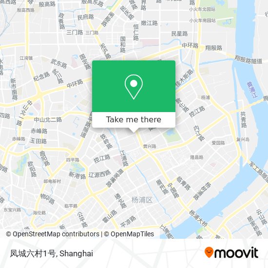 凤城六村1号 map