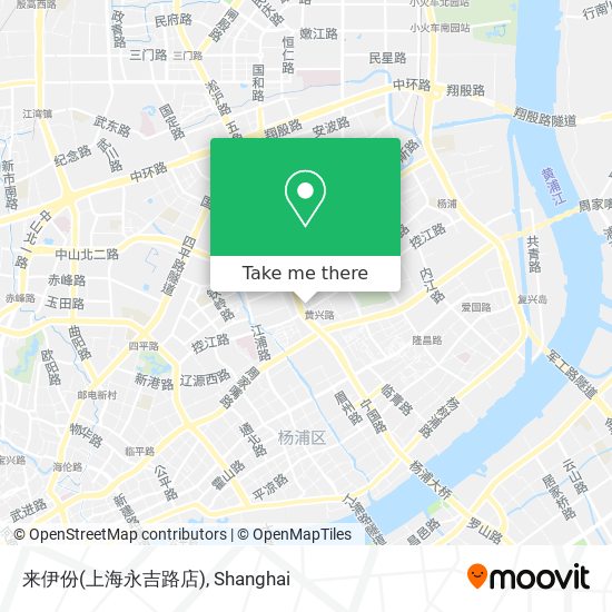 来伊份(上海永吉路店) map