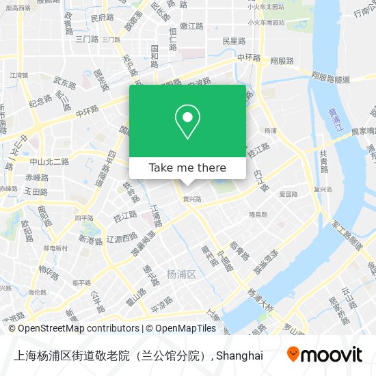 上海杨浦区街道敬老院（兰公馆分院） map