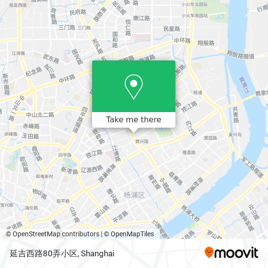 延吉西路80弄小区 map