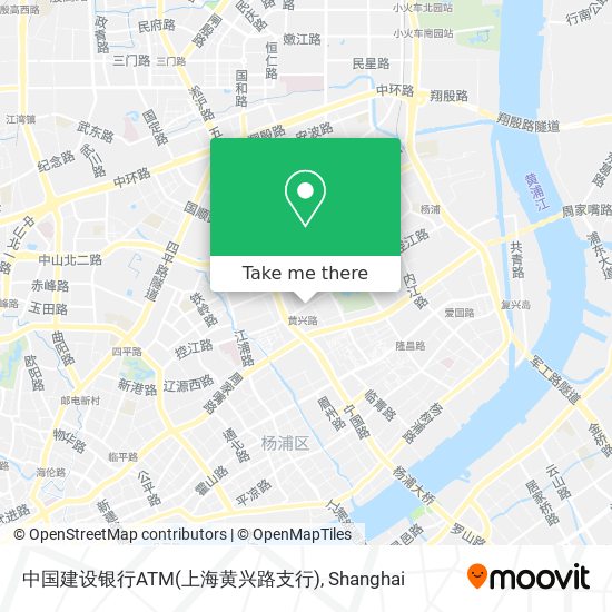 中国建设银行ATM(上海黄兴路支行) map