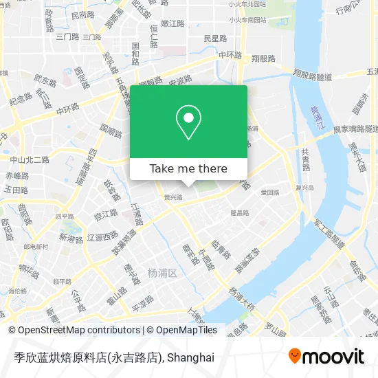 季欣蓝烘焙原料店(永吉路店) map