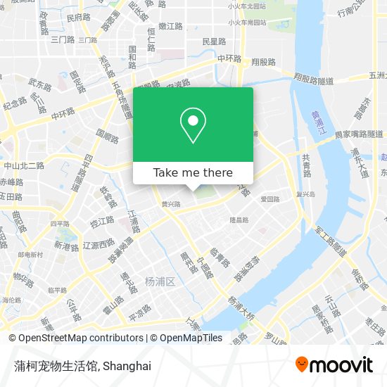 蒲柯宠物生活馆 map