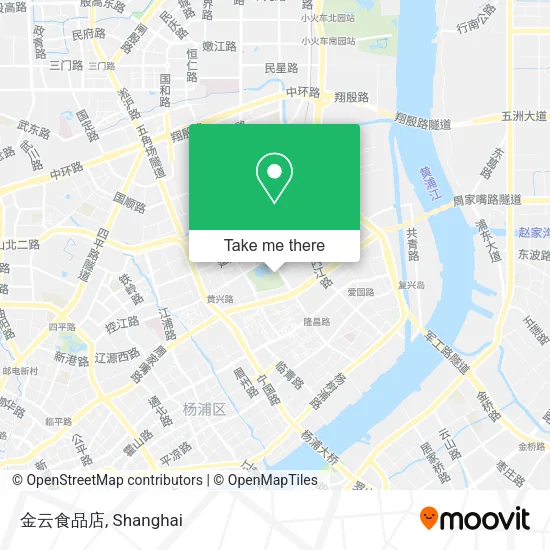 金云食品店 map