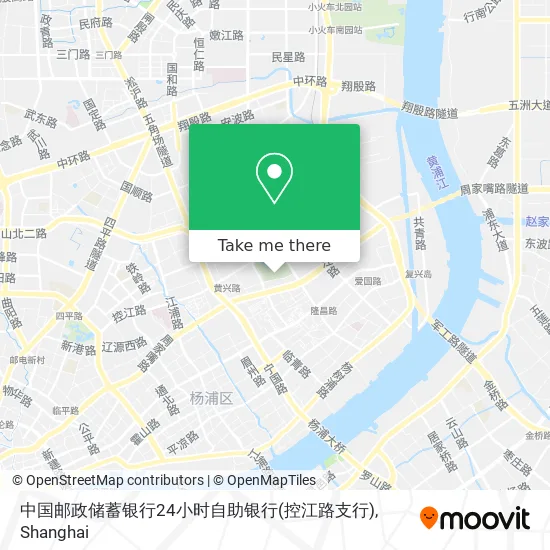 中国邮政储蓄银行24小时自助银行(控江路支行) map