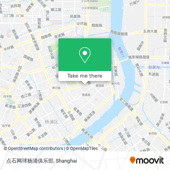 点石网球杨浦俱乐部 map