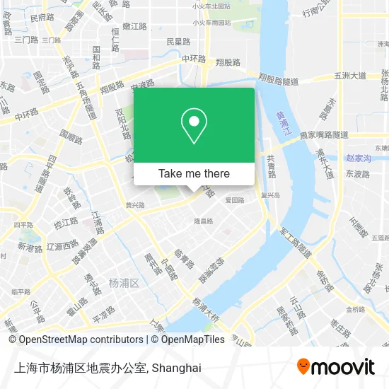 上海市杨浦区地震办公室 map
