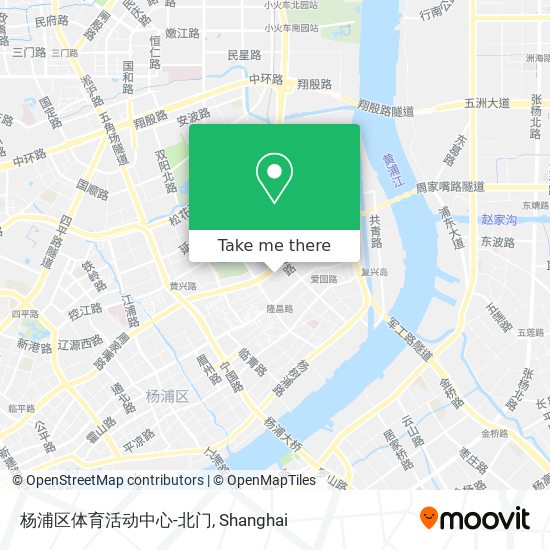 杨浦区体育活动中心-北门 map