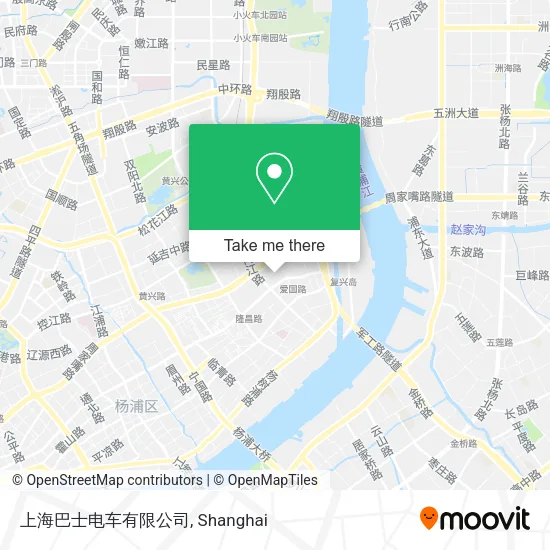 上海巴士电车有限公司 map