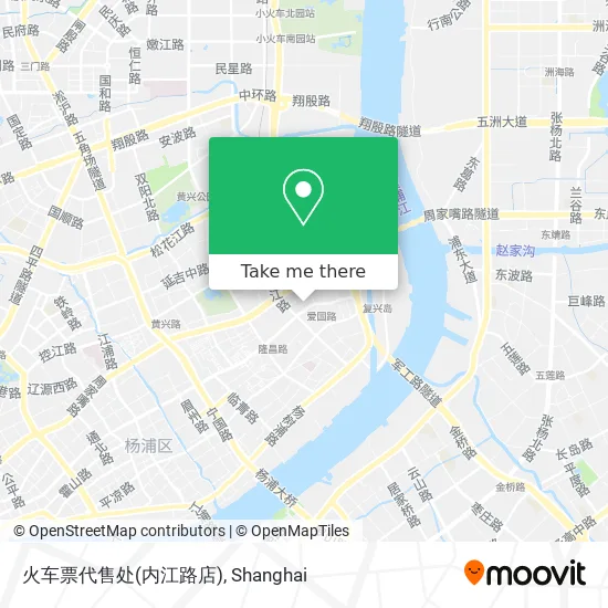 火车票代售处(内江路店) map