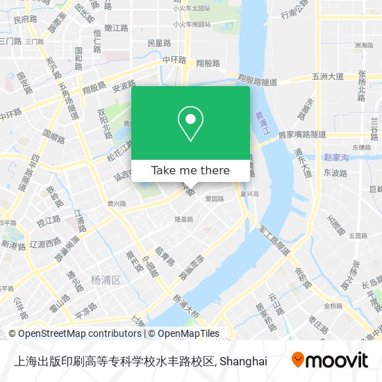 上海出版印刷高等专科学校水丰路校区 map