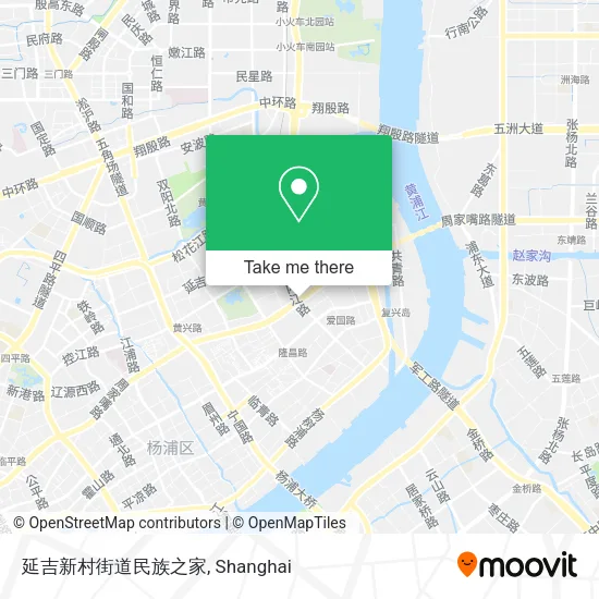 延吉新村街道民族之家 map