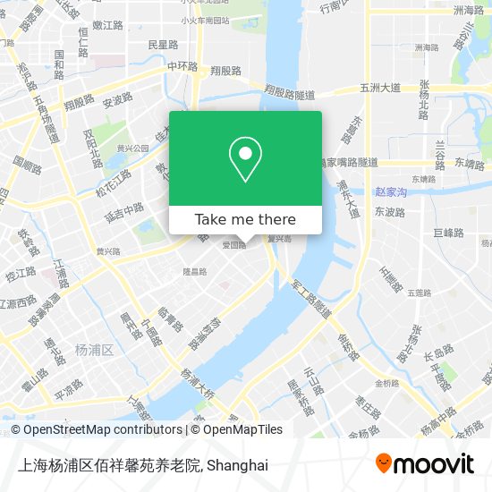 上海杨浦区佰祥馨苑养老院 map