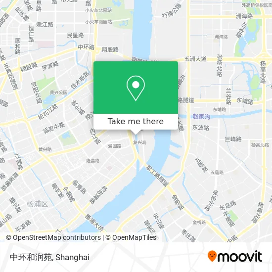 中环和润苑 map