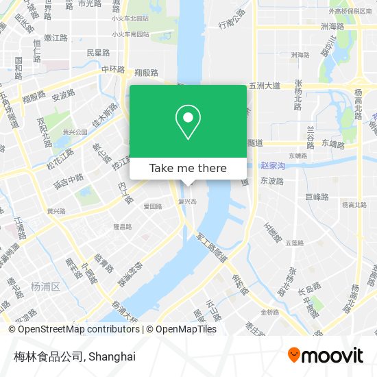 梅林食品公司 map