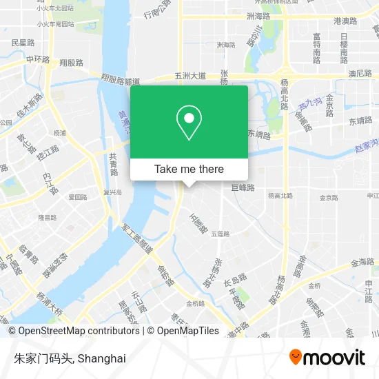 朱家门码头 map