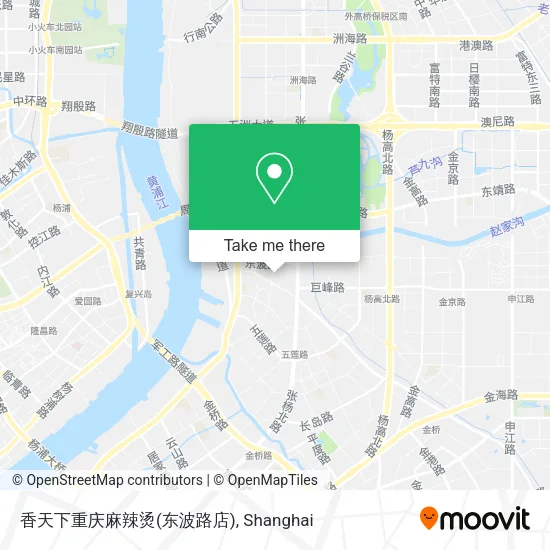 香天下重庆麻辣烫(东波路店) map