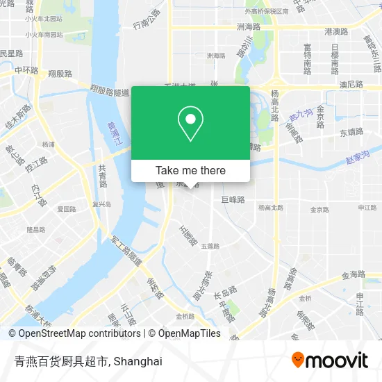 青燕百货厨具超市 map
