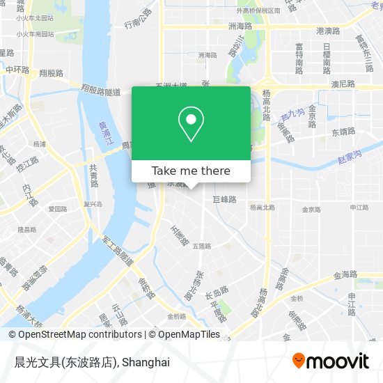 晨光文具(东波路店) map