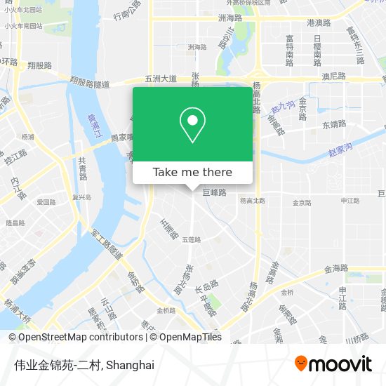 伟业金锦苑-二村 map