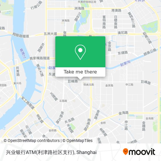 兴业银行ATM(利津路社区支行) map