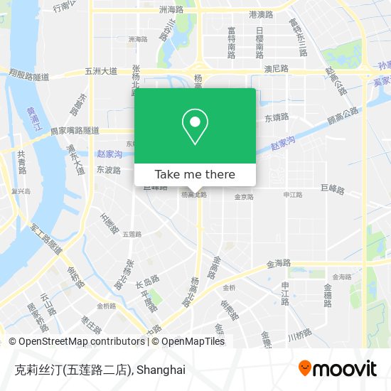 克莉丝汀(五莲路二店) map