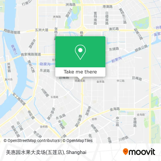 美惠园水果大卖场(五莲店) map