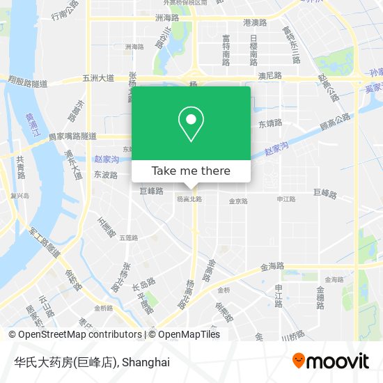 华氏大药房(巨峰店) map