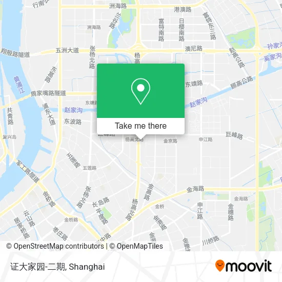 证大家园-二期 map