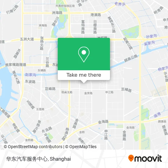 华东汽车服务中心 map