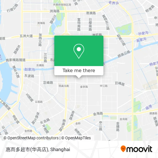 惠而多超市(华高店) map