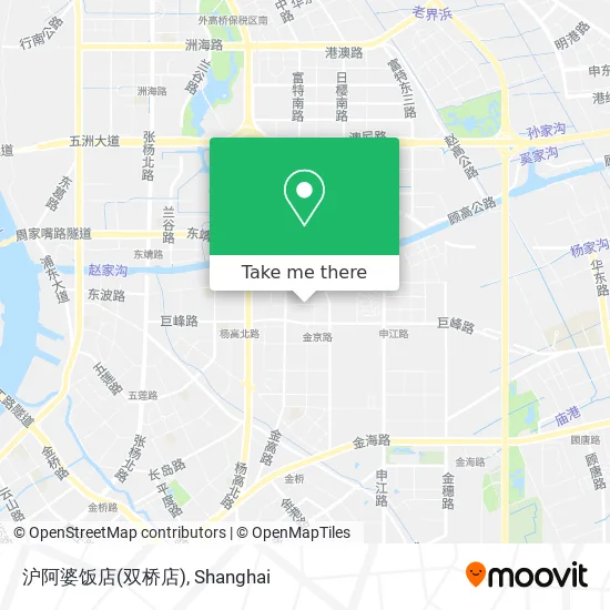 沪阿婆饭店(双桥店) map