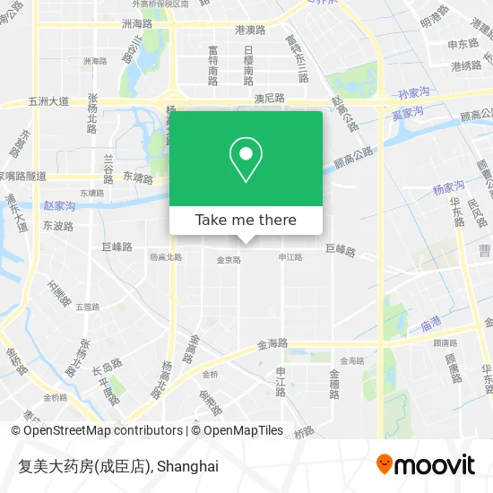 复美大药房(成臣店) map