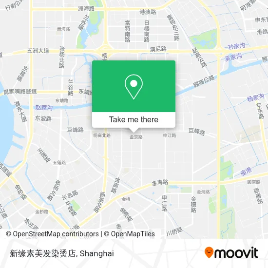 新缘素美发染烫店 map